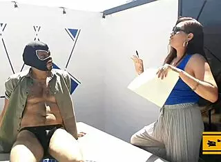 Hot Promoter at the Pool Party!