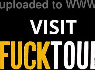 Ebony teasing before deep throat action