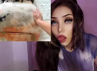 modelo traviesa de enorme culo cogiendo con el amante en el hotel 😏