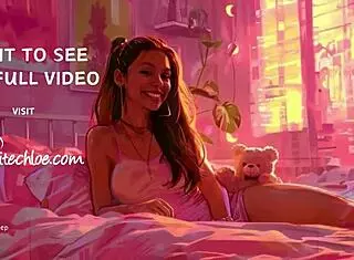 Petite Chloe Demonstrates Solo Masturbation with Dildo