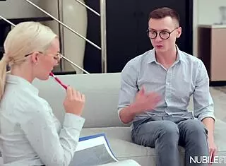 lovita fate interviews candidate with blowjob