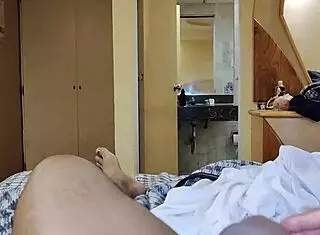 She rides my dick with her ass and I cum inside 😍