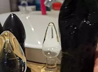 Large Sextoy Anal Fuck