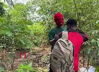 Nigerian threesome with strangers gets wild!