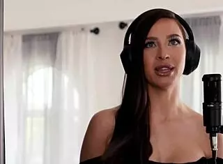 Stunning babe Melissa Stratton gets bent over doggystyle by blind date Chad Alva