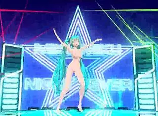 Hatsune Miku's Full Nude Body On Display!