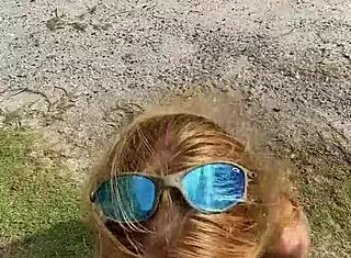 blonde wife from sao paulo surprises rio lover on beach