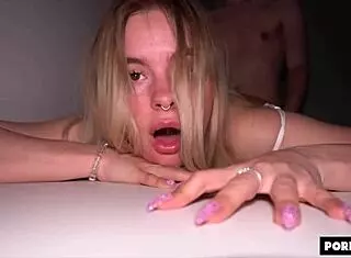 Submissive Teen Choked And Roughly Fucked In Quickie