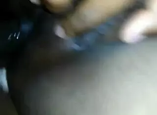 Ebony amateur gets assfucking, blowjob, and cunilingus on her big ass and tits