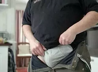 Old Chris Man Strips, Rips Clothes, And Gives Dirty Talk