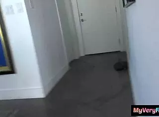 Awkward Blonde Allows Stepbrother First Time on Camera