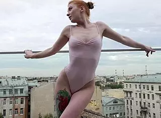 Pretty Redhead Girlfriend With Husband's Best Friend In Quickie