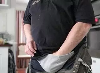 Old Chris Man Strips, Rips Clothes, And Gives Dirty Talk