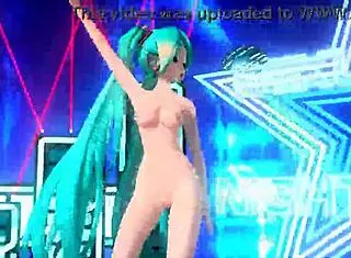 Hatsune Miku's Full Nude Body On Display!