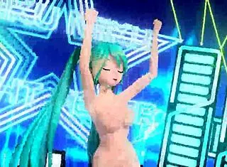 Hatsune Miku's Full Nude Body On Display!