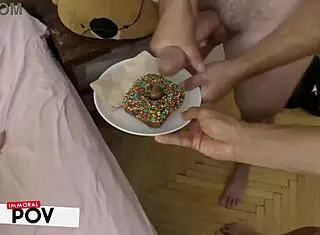 Brad Knight In Beautiful Homemade Scene.