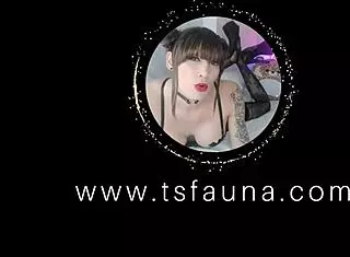 Transgender Girl Gets Pounded by a Fuck Machine