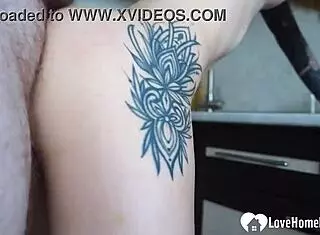 Filthy Step Sis Begs for Kitchen Cock Pounding