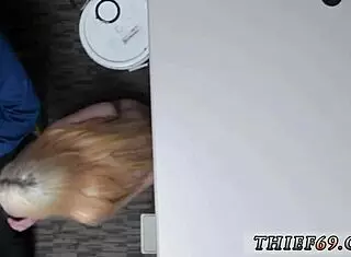 Petite Police Woman Caught Stealing At Pawn Shop