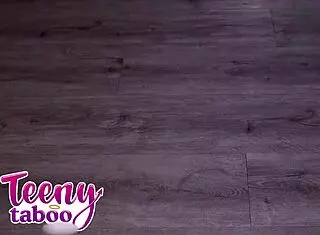 Teen Emma Rosie shares bedtime with stepdad for creamy finish