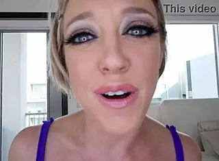 Dee Williams, the sexy cougar milf with huge tits, takes a big cock in pov deepthroat and facefuck blowjob intensely.