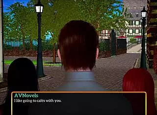 my new family plays a game at home