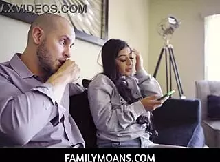 stepdaughter came back from college eyeing stepdad for pov blowjob