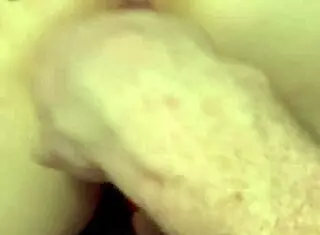 Watch as I fuck my wife and her little friend with dildos and toys in a homemade scene