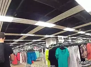 Charming Czech Cutie Gets Tempted In The Shopping Centre And Screwed In Pov