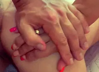 Sex in bathroom after anal with milf couple