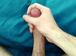 i'm masturbating on the bed