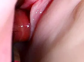 She's Got Lube in Her Big Hairless Pussy.