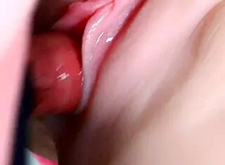 She's Got Lube in Her Big Hairless Pussy.