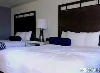 dani daniels with round ass milks prince yahshua’s mocha dick like a pro