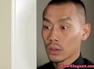 classy babe toys her pussy then gets doggystyled