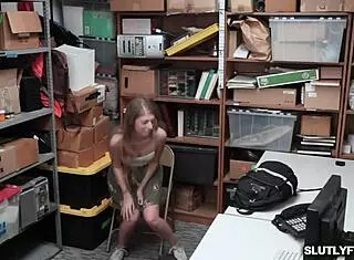 Shoplifter Alyce Anderson Learns The Hard Way