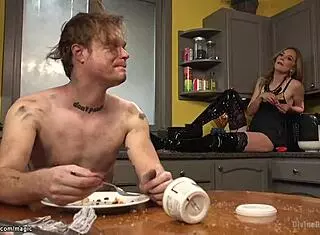 sexy mistress pegging married man