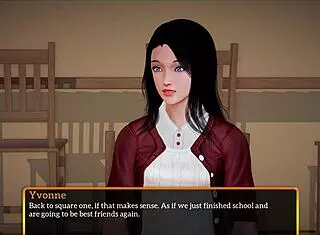 my new family plays a game at home