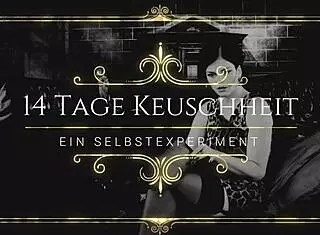 a young german man endures 14 days in chastity belt for bdsm experiment