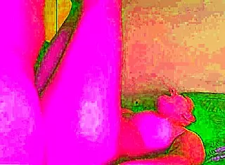 Macho guy fucks me in pink socks, hairy pussy exposed