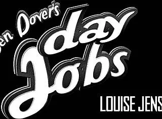 Louise Jenson bends over for deep anal doggystyle, gaping asshole licked, swallows cum