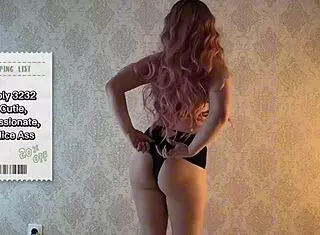 natural busty brunette lesbian hottie seduced by her hot friend