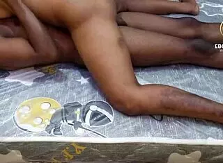 Ebonyprincess Rides Monster Cock Double Penetration!