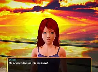 Redhead teen 18+ plays game in new family 425