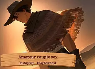 Moaning Boyfriend's Intense Orgasm Gift