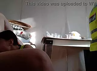 Hot Police Lesbian Threesome