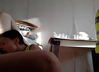 Hot Police Lesbian Threesome