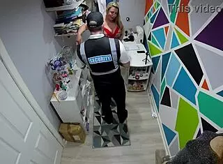 See Maisie Lewis play shoplifting slut in action