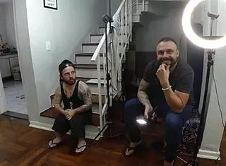 old man fucks big-ass latina backstage