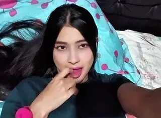 damn, that toy feels so good licking my pussy, wanna join? 😏